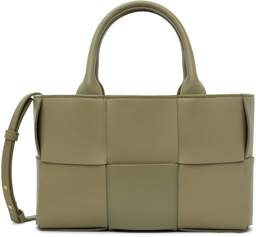 

Зеленая объемная сумка Mini Arco Bottega Veneta