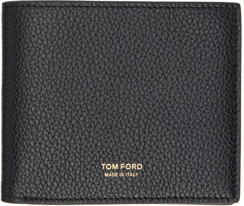 

Черный классический кошелек Bifold TOM FORD