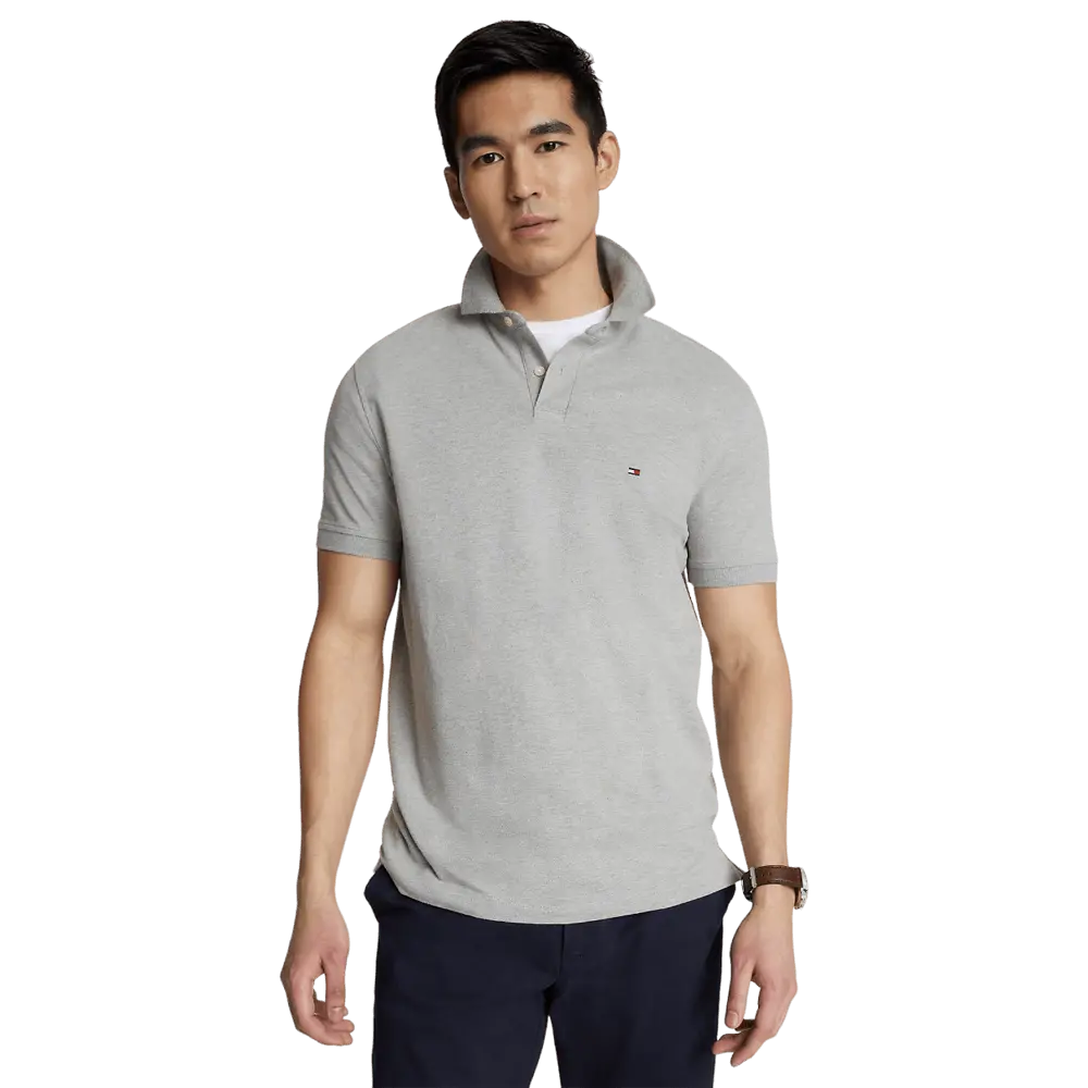 

Поло Tommy Hilfiger Regular Fit, серый