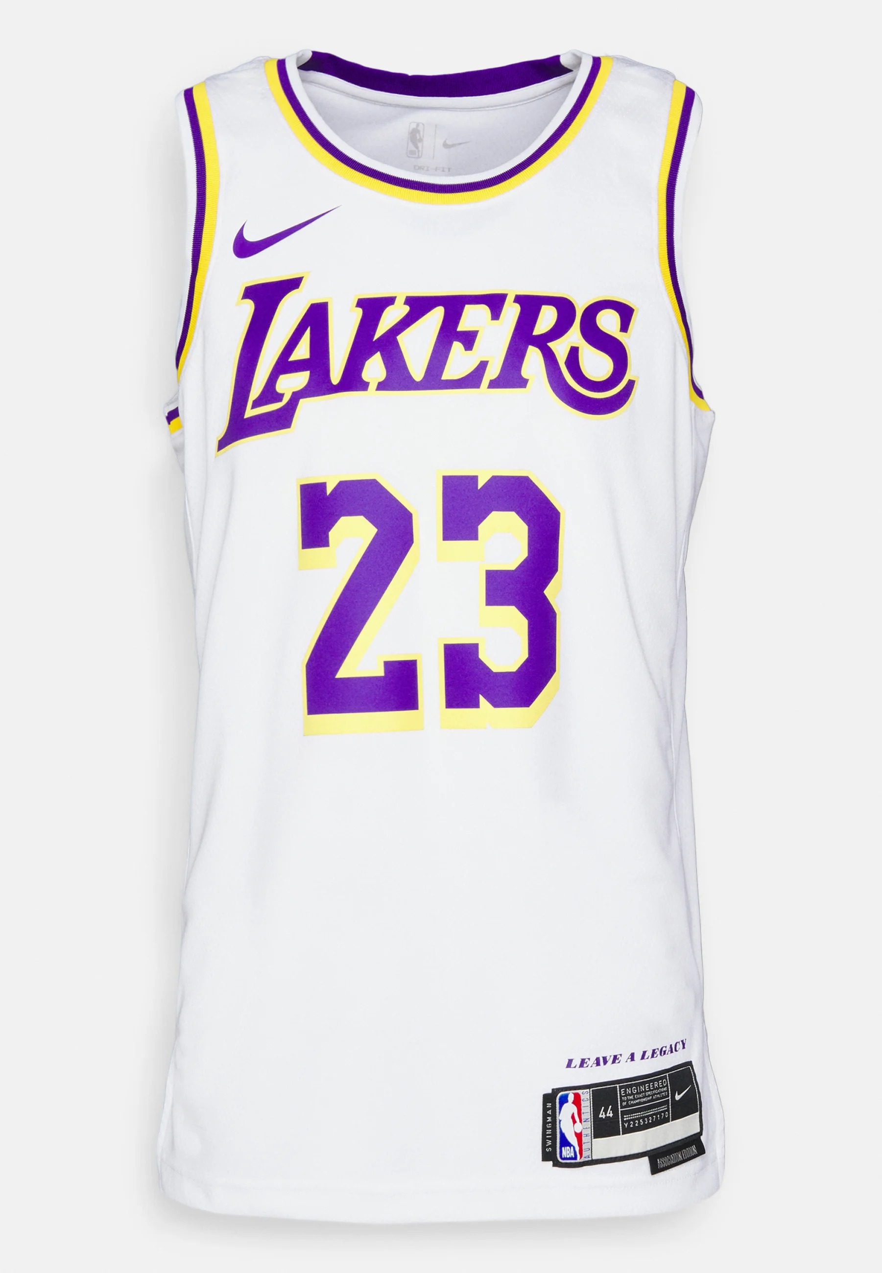 Майка Nike Performance Nba Los Angeles Lakers Lebron James, белый фигурка funko vinyl gold nba lakers lebron james city 5 59386