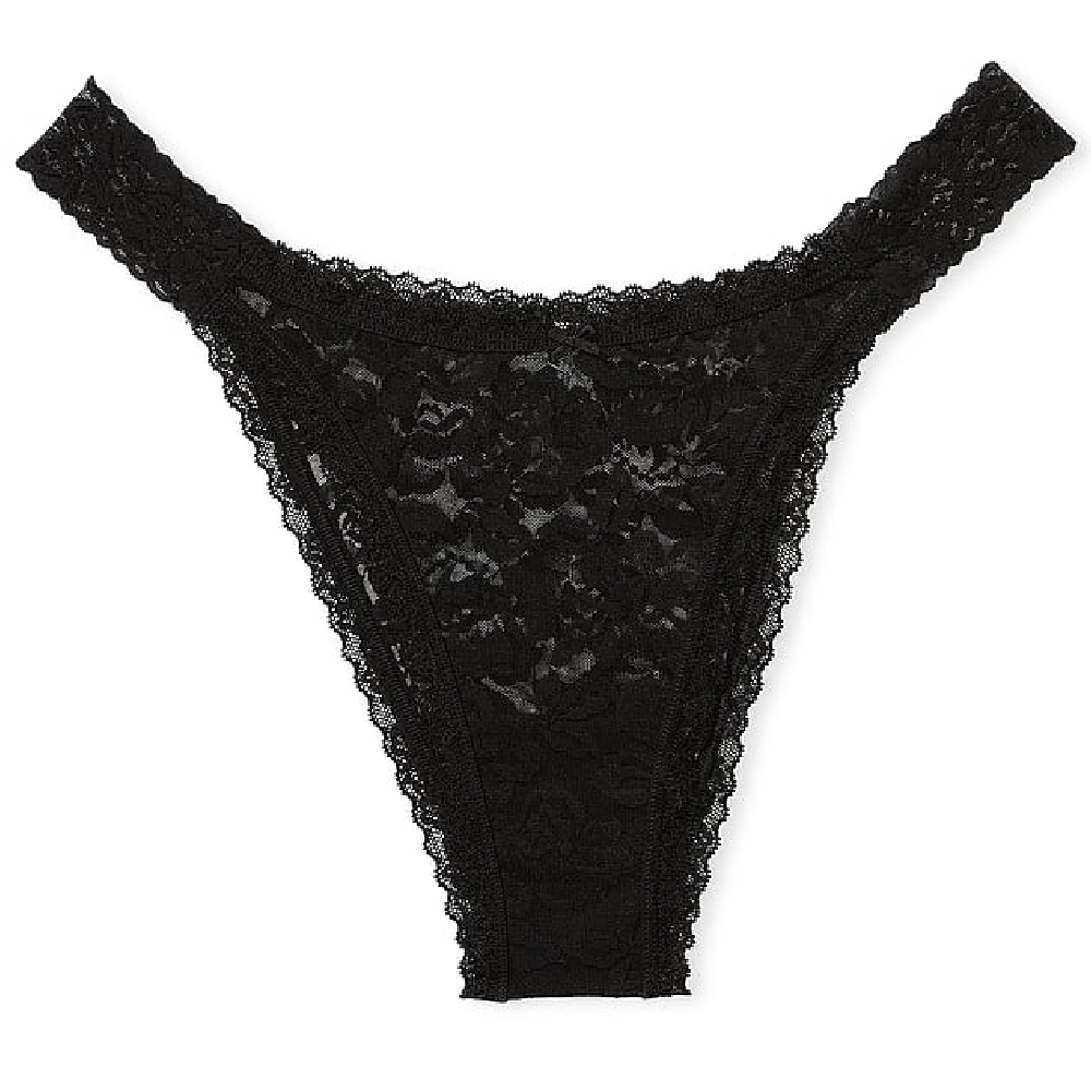 

Трусы Victoria's Secret The Lacie Lace Brazilian Rose Lace, черный