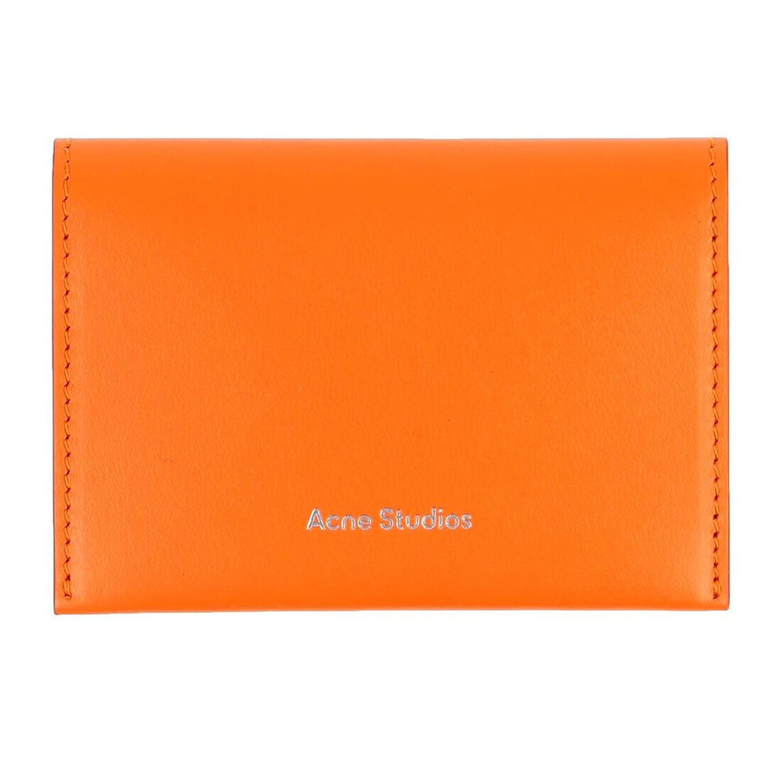

Кожаный держатель для карт и документов раскрывающийся Acne Studios, оранжевый