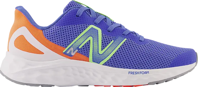 

Кроссовки New Balance Fresh Foam Arishi v4 Big Kid Wide 'Bright Lapis Neon Dragonfly', синий