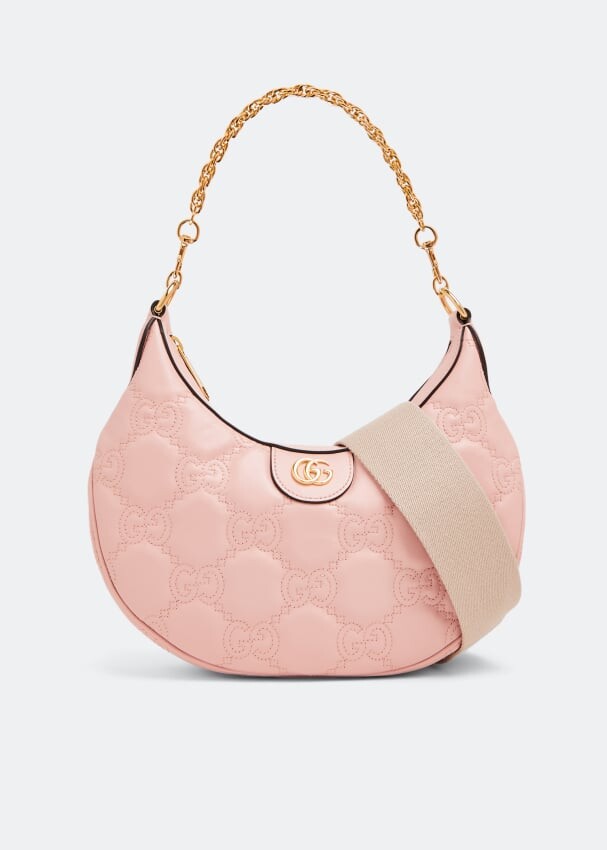

Сумка GUCCI GG Matelassé small shoulder bag, розовый