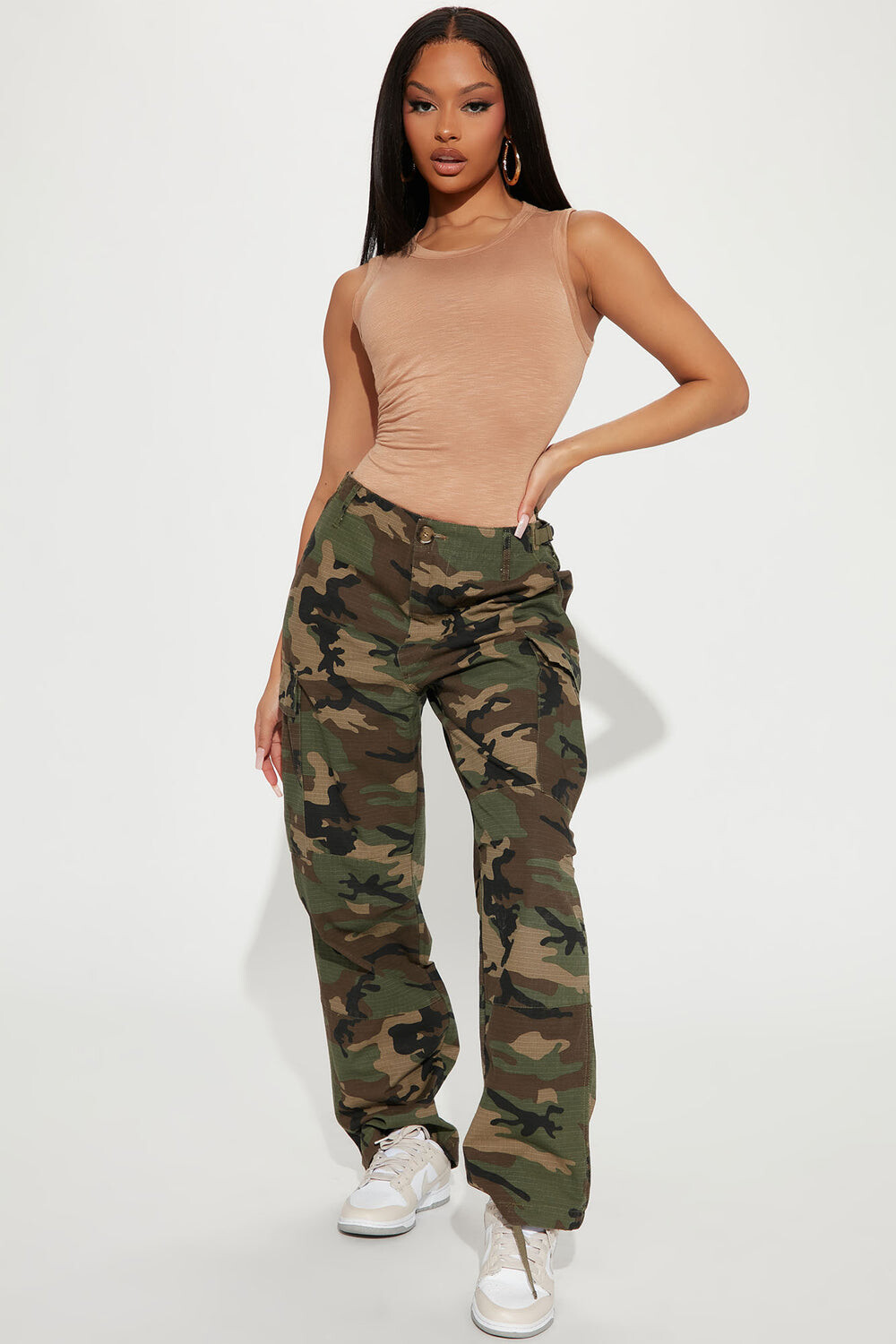 

Брюки Fashion Nova S5004P1FN, камуфляж, Коричневый