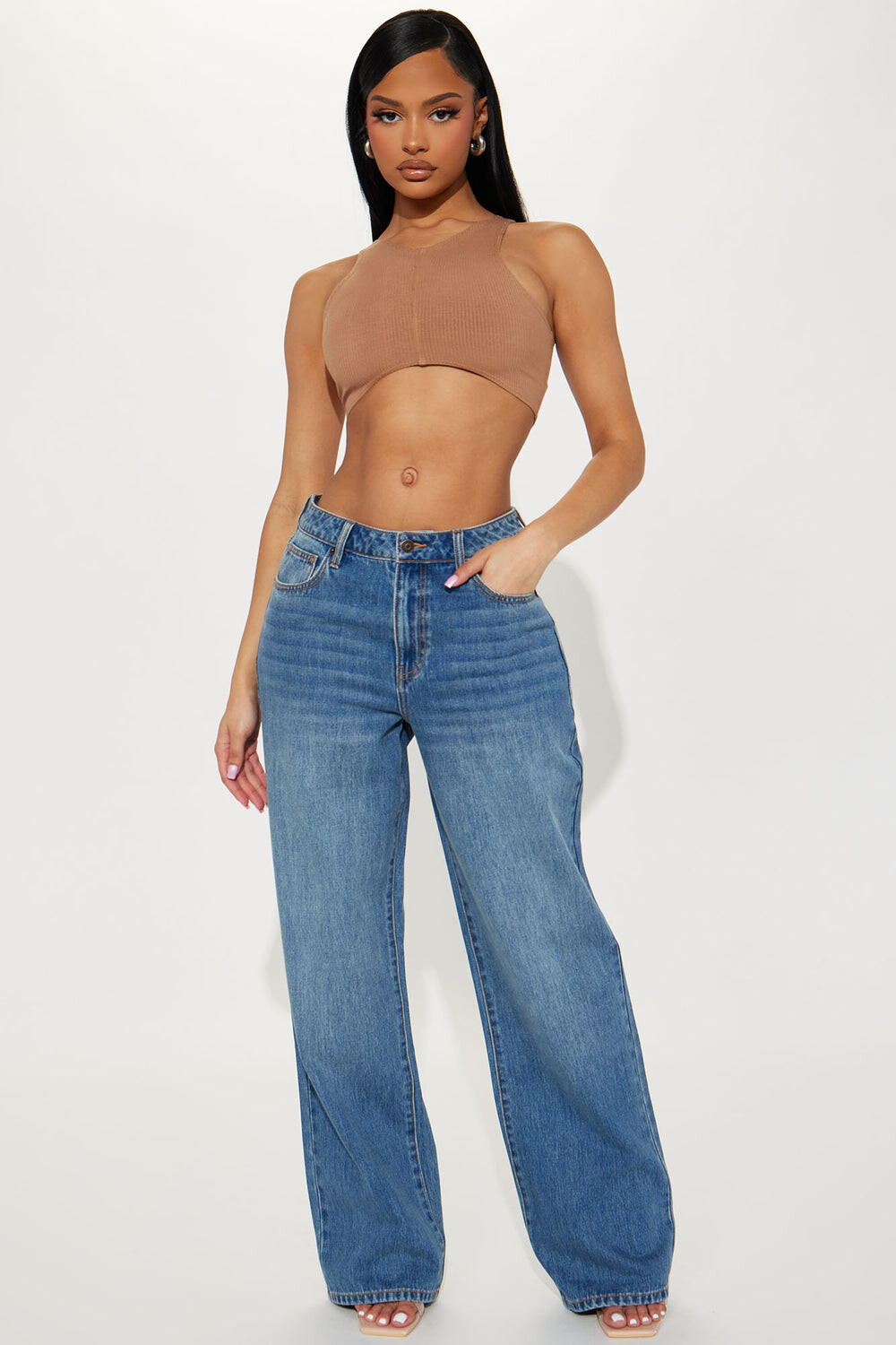 

Джинсы Fashion Nova FN121003FL, синий