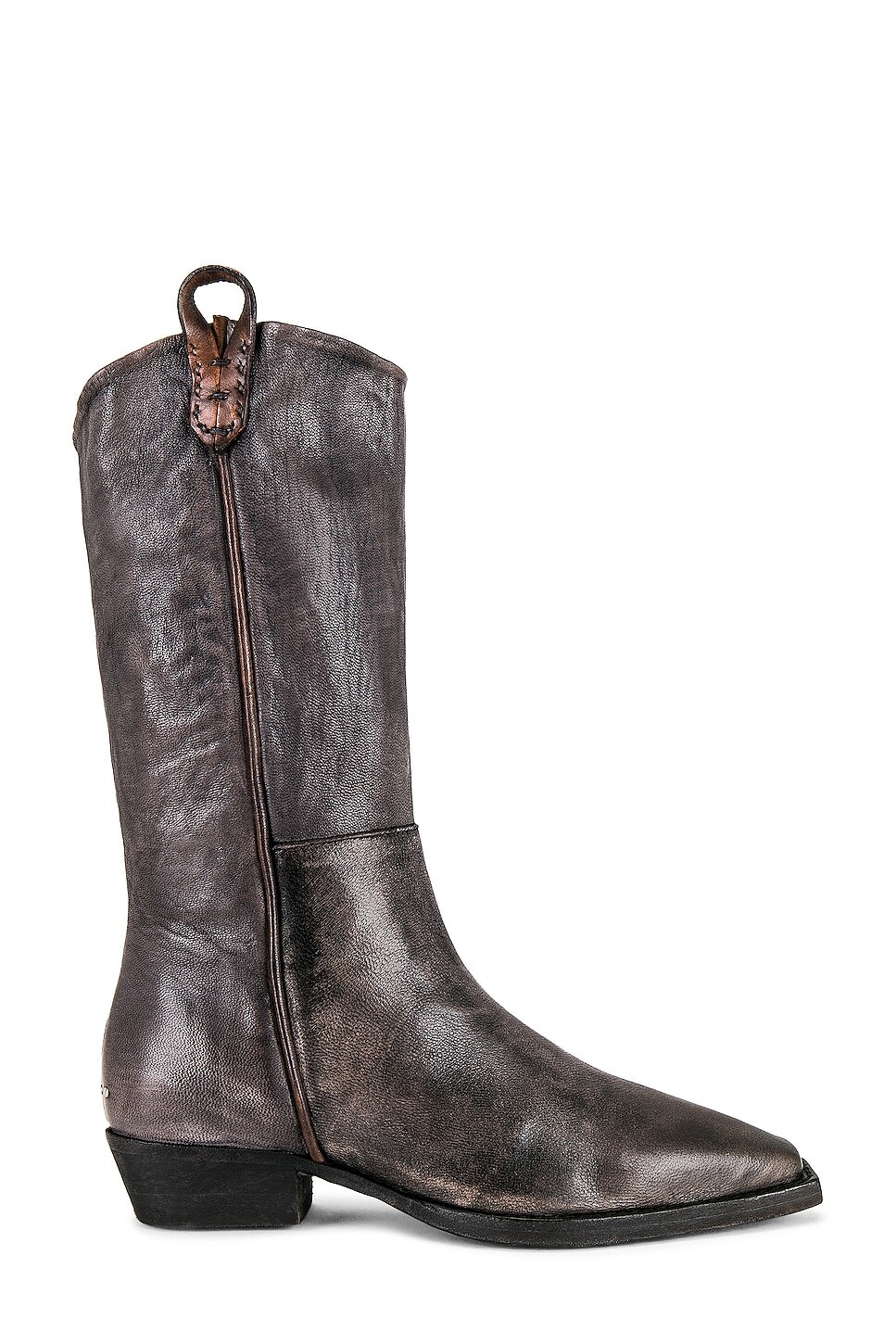 

Ботинки Free People X We The Free Maverick Distressed Tall, цвет Washed Black
