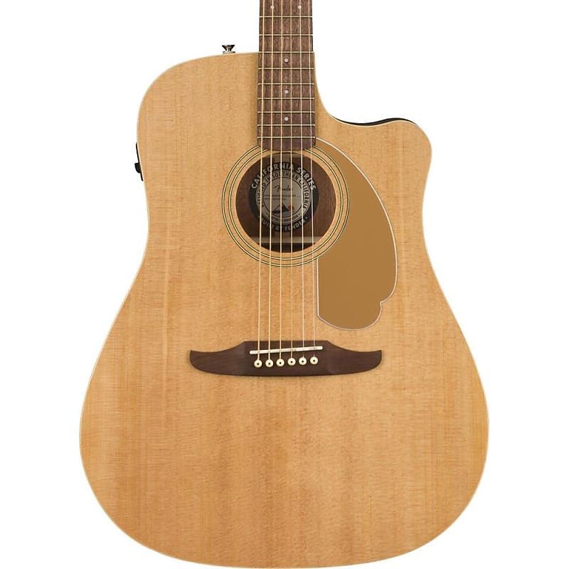 цена Акустическая гитара Fender Redondo Player Walnut, Natural