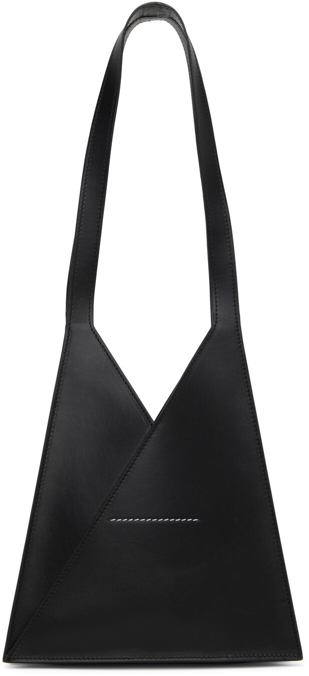 

Черная мини-сумка Triangle 6 MM6 Maison Margiela, Черный
