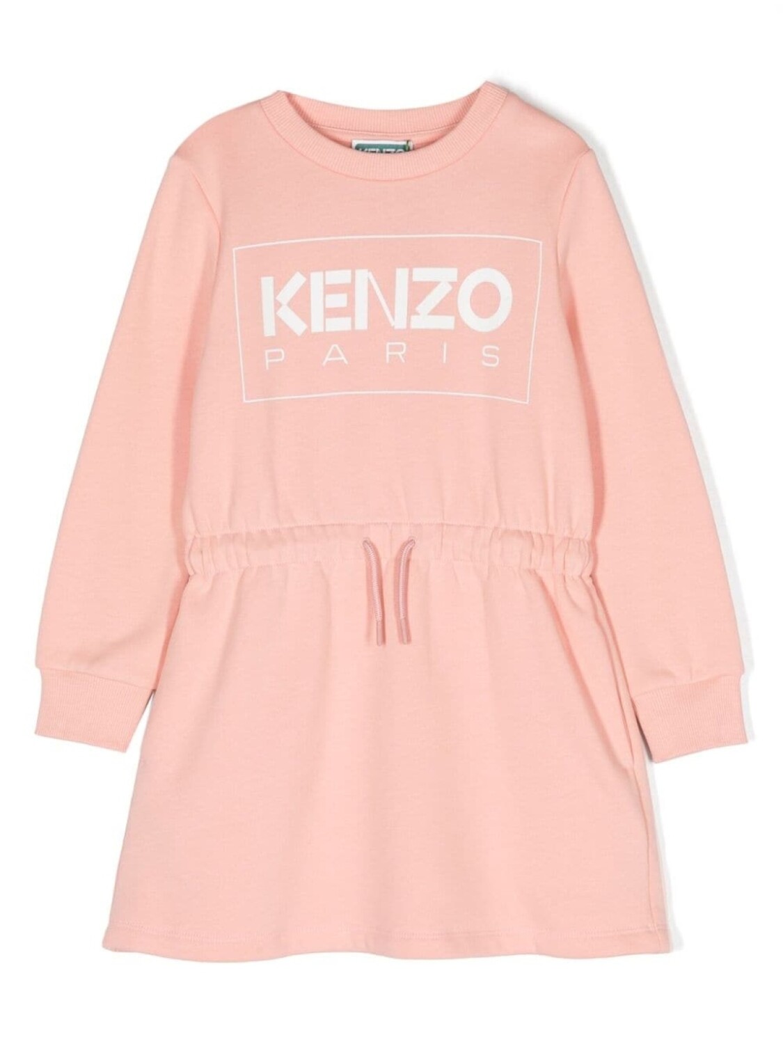 

Kenzo Kids платье с логотипом, розовый
