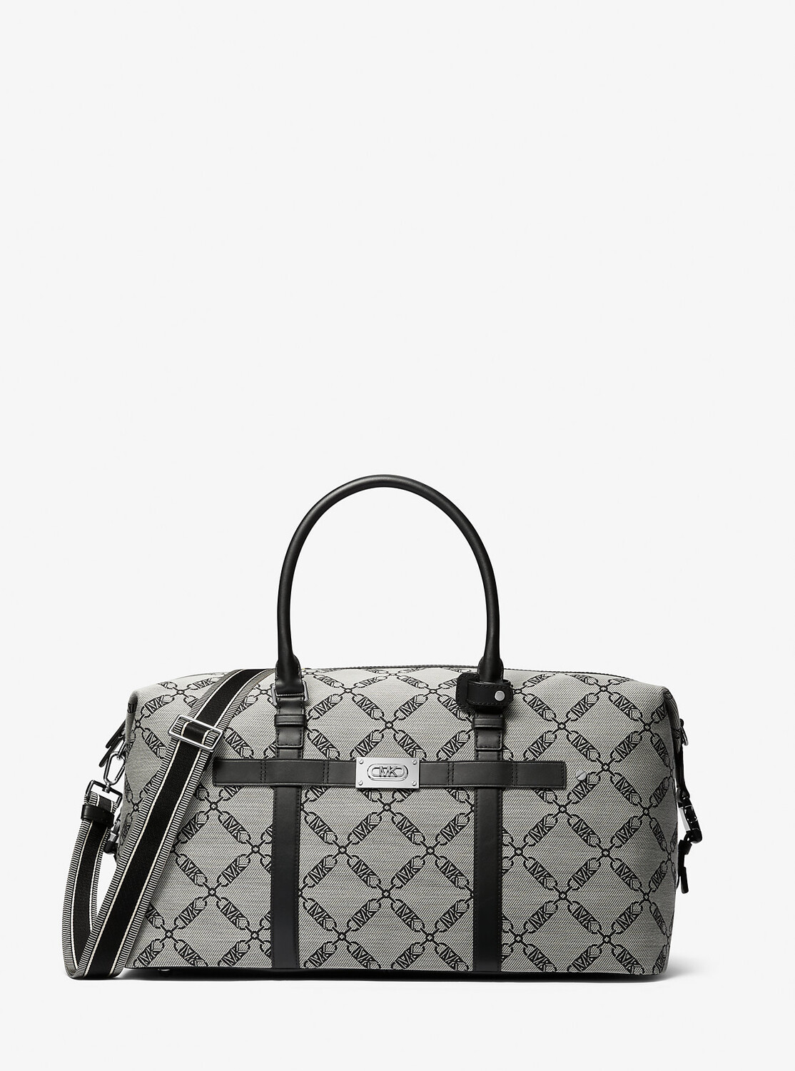 

Жаккардовая спортивная сумка с логотипом Henry Empire Michael Kors, черный