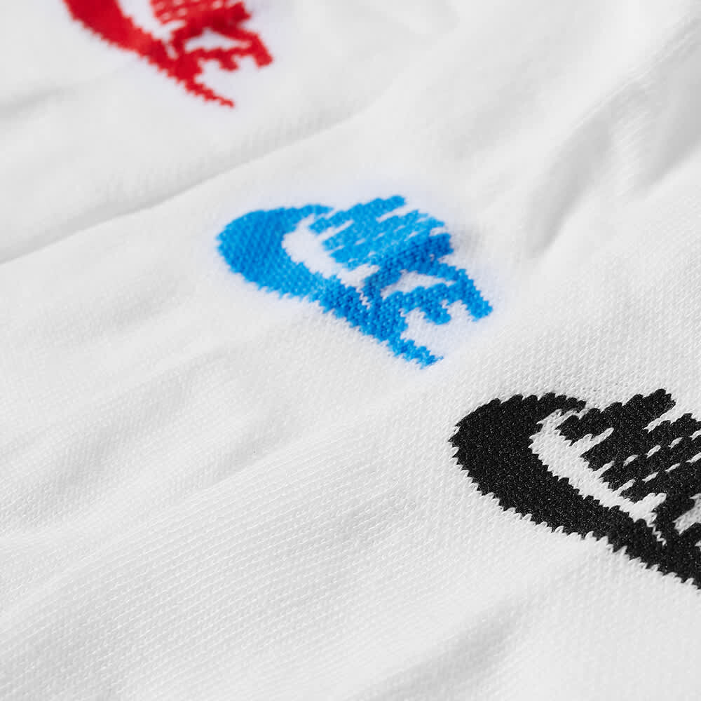 

Низкие носки из хлопка с подушкой - 3 шт. Nike
