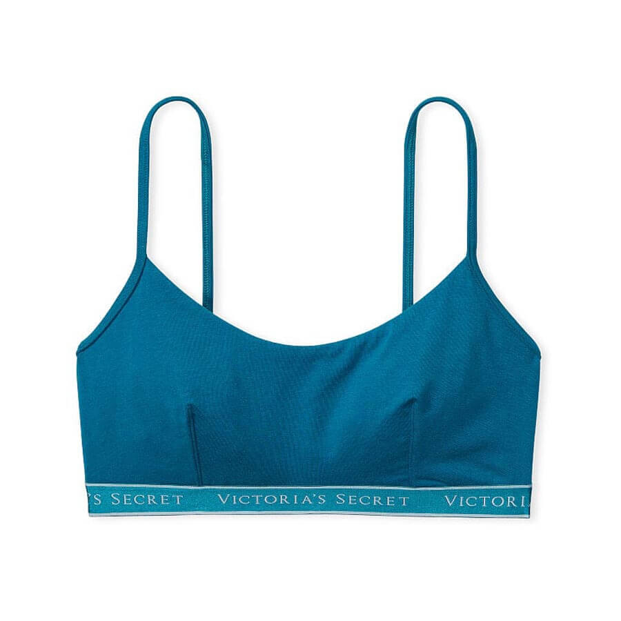 

Бюстгальтер Victoria's Secret Logo Cotton Scoop, синий