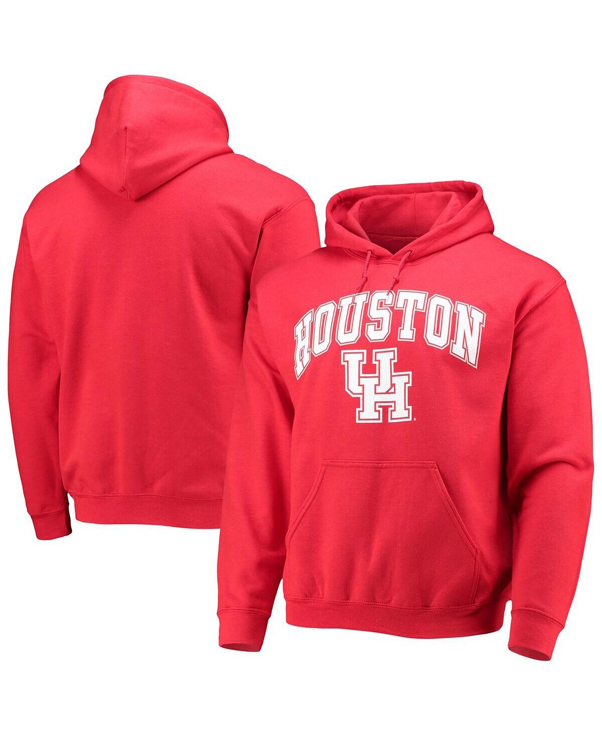 

Мужская красная толстовка с капюшоном houston cougars campus logo Fanatics, красный