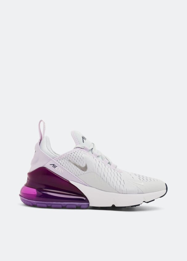 

Кроссовки Nike Air Max 270, бело-фиолетовый