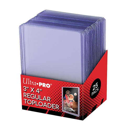 

Чехол для карточек 3″ X 4″ Clear Regular Toploader (25) Ultra Pro