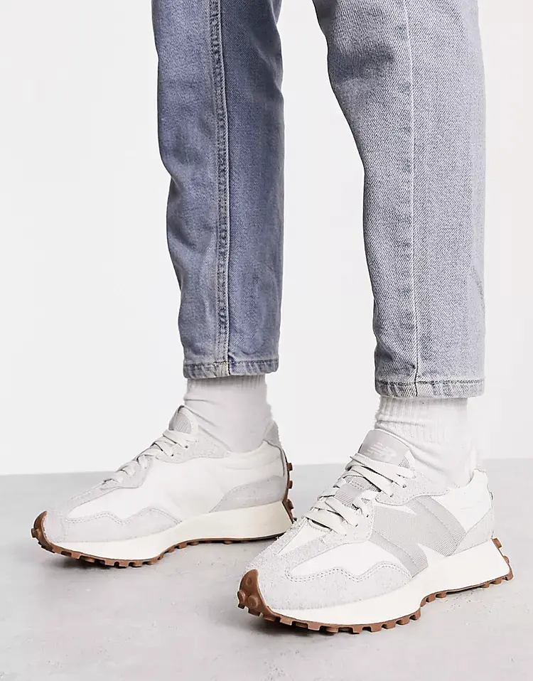 

Кроссовки New Balance 327, белый/серый