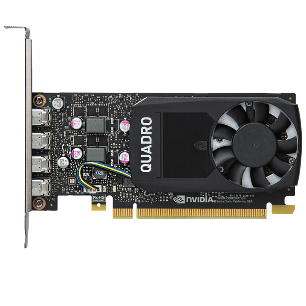 

Видеокарта профессиональная NVIDIA Quadro P1000 GDDR5 4GB