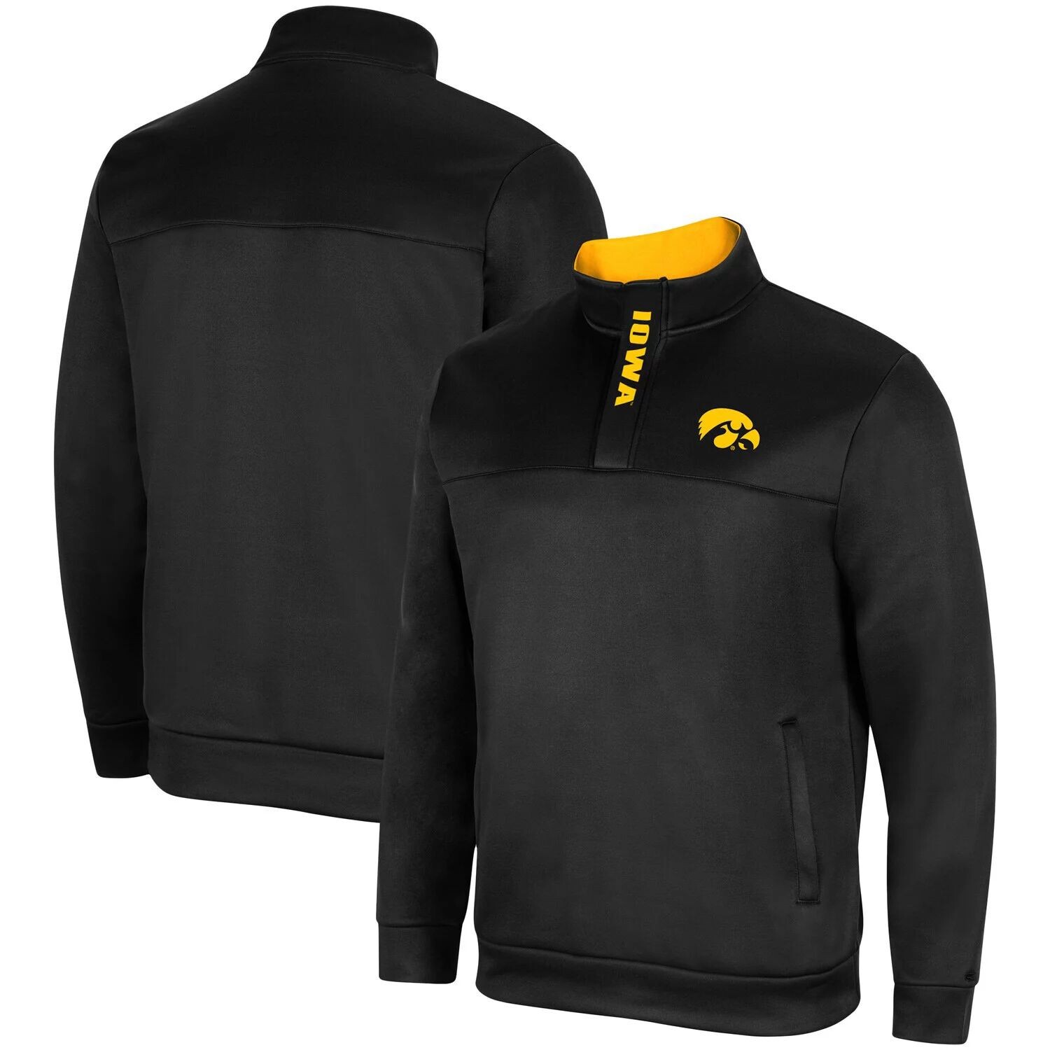 

Мужская черная куртка на молнии Iowa Hawkeyes No Tomorrow Colosseum