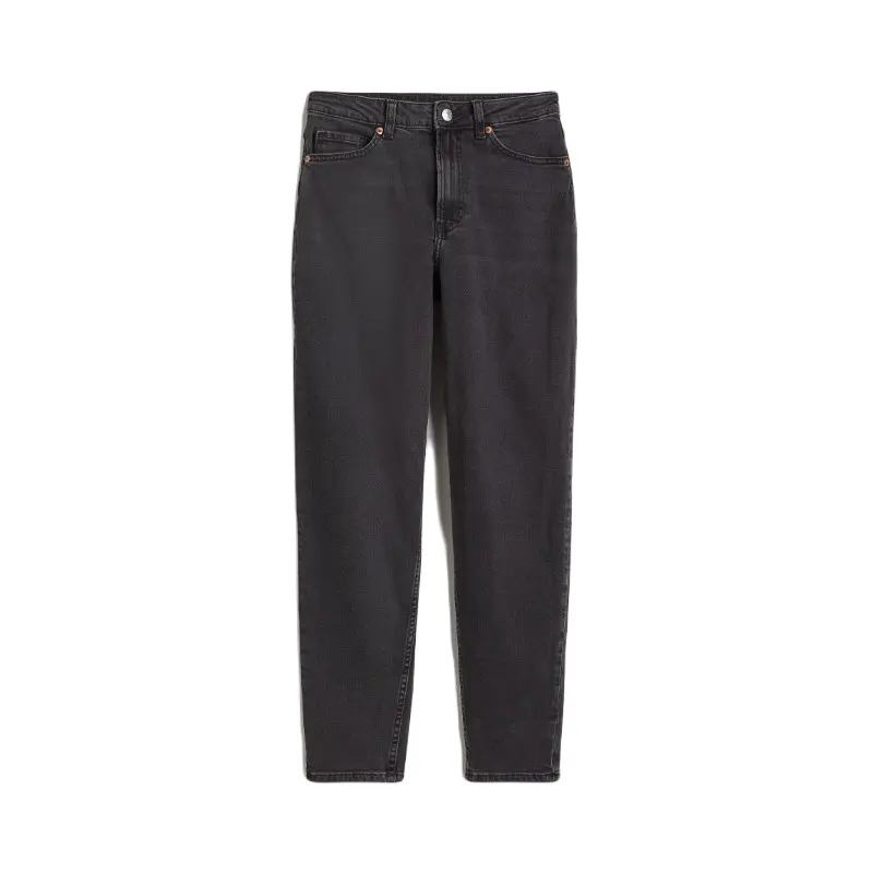

Джинсы H&M Mom Loose-fit High Ankle, темно-серый