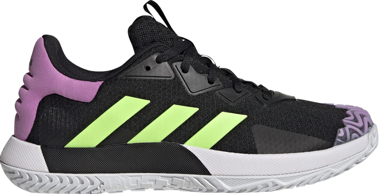 Кроссовки Adidas SoleMatch Control 'Black Signal Green', черный - фото