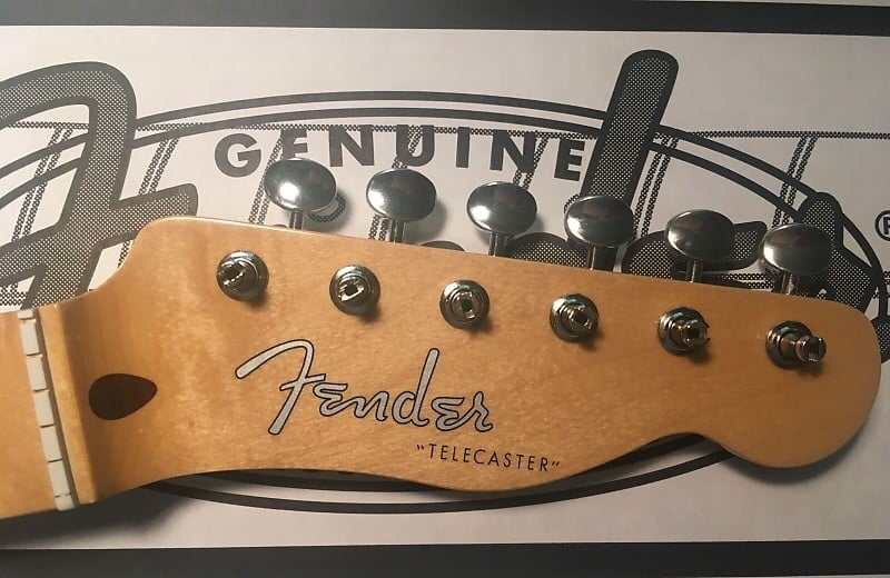 

НОВОЕ 9,5 радиуса ПОЛНОЕ FENDER 51 STYLE Fat U Shaped TELECASTER MAPLE с тюнерами GUITAR NECK 51 tele neck