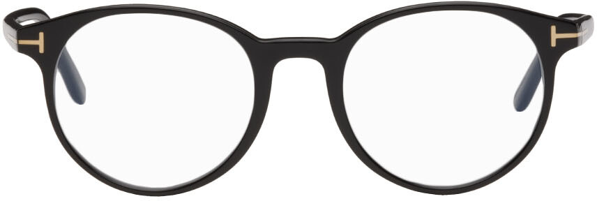 

черные круглые очки TOM FORD