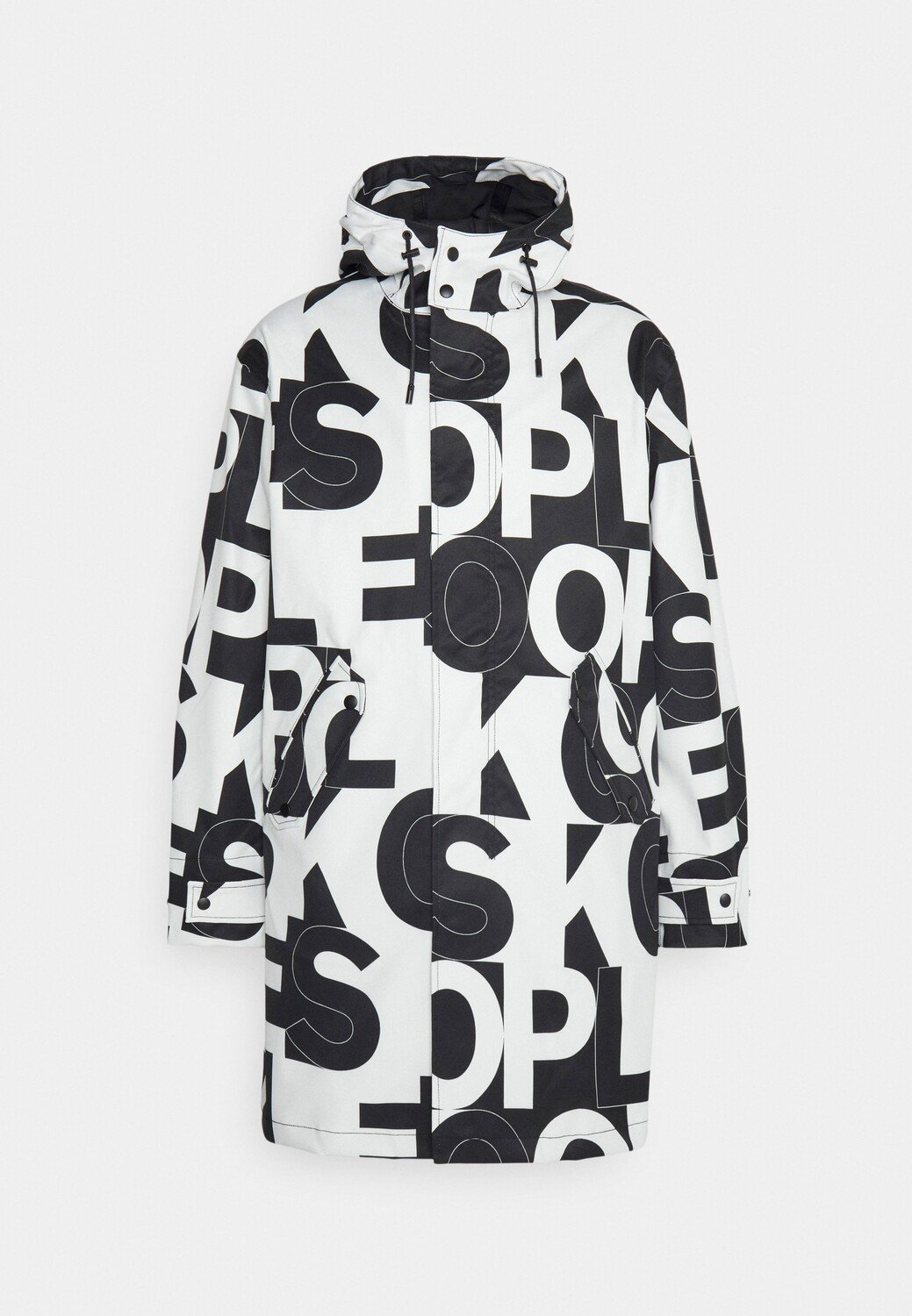 

Парка The Kooples, черно-белый