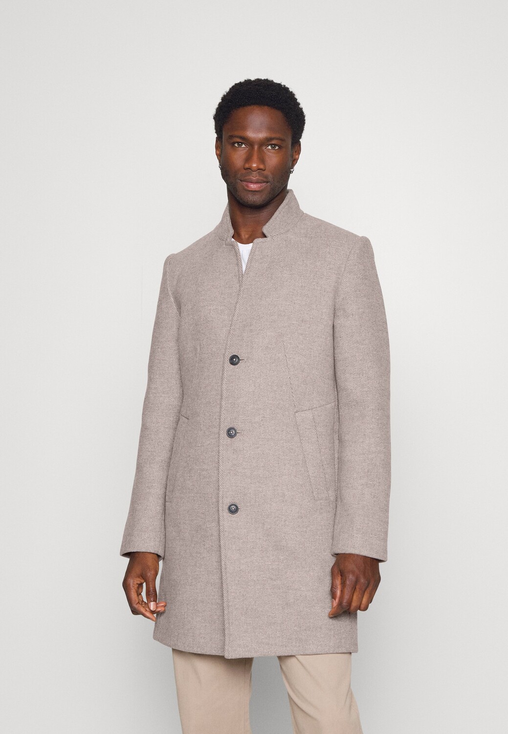 

Пальто классическое Tom Tailor Denim, коричневый