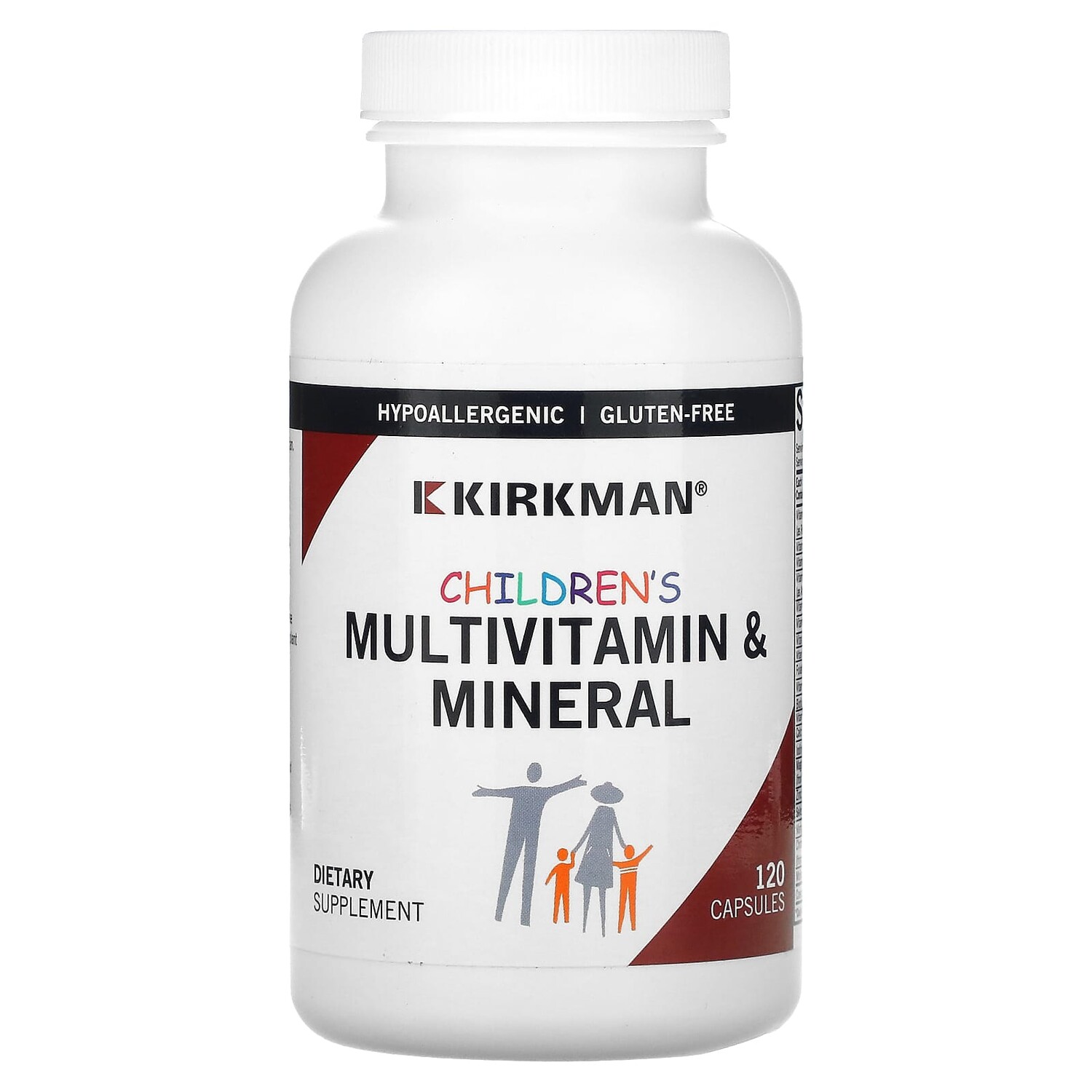 

Мультивитамины и минералы для детей, 120 капсул, Kirkman Labs