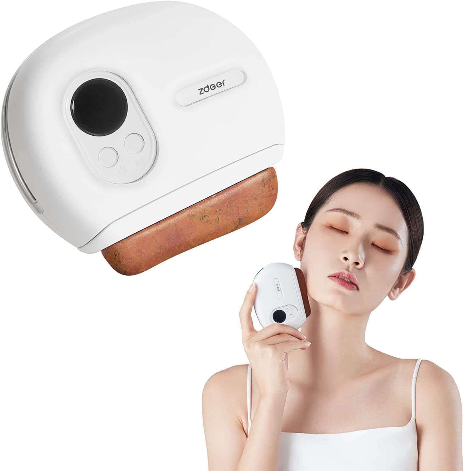 

Массажер для лица Zdeer Gua Sha With Heat & Vibration