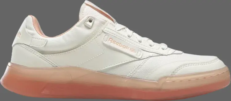 

Кроссовки wmns club c legacy 'white aura orange' Reebok, белый