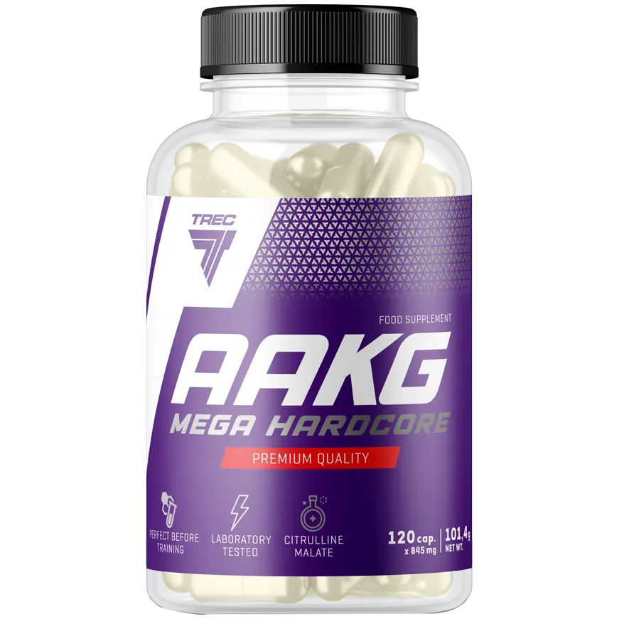 

Trec AAKG Mega Hardcore биологически активная добавка, 120 кап./1 уп.