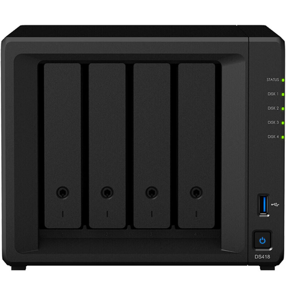 

Сетевое хранилище Synology DS418 4-дисковое c Toshiba 8T