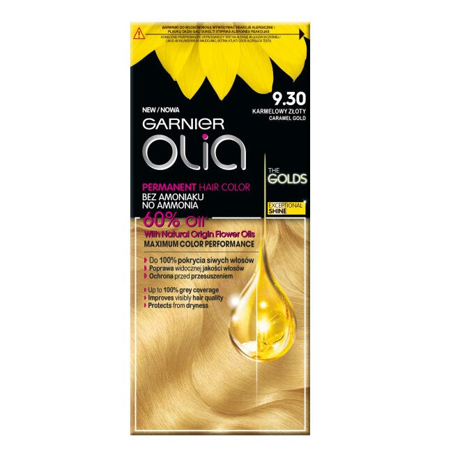 

Garnier Краска для волос Olia 9.30 Caramel Gold