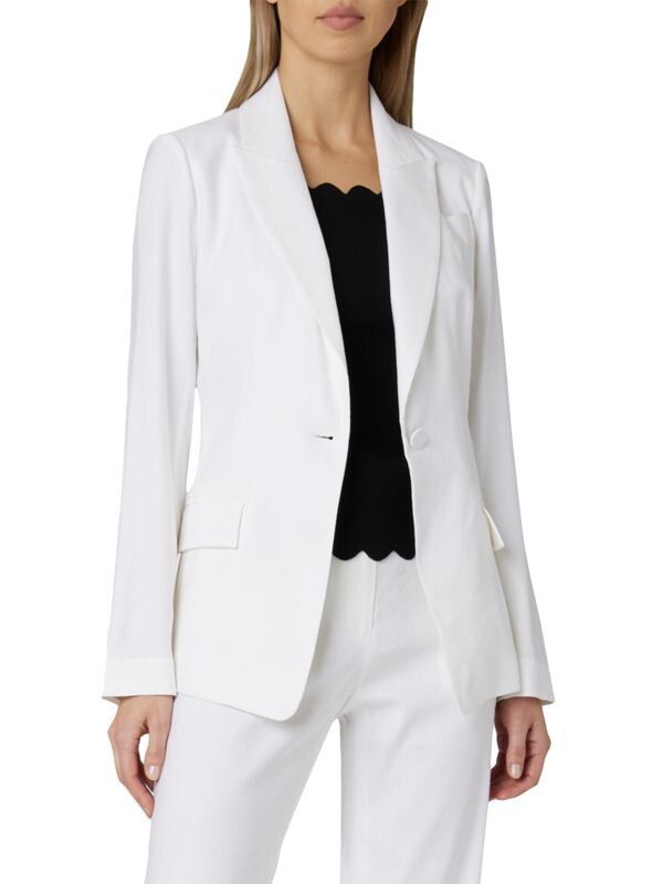 

Однобортный пиджак avery Milly White