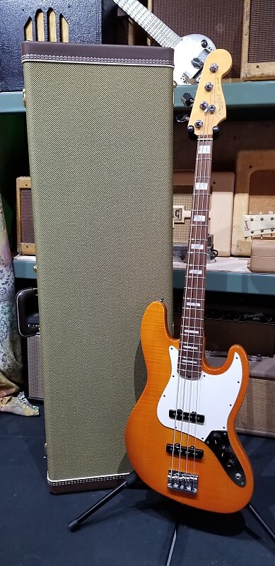 

Fender Select Jazz Bass Amber Burst (2012), ограниченная серия