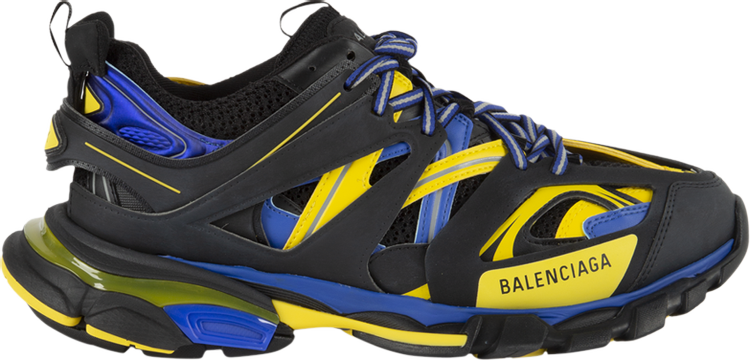 Balenciaga shoes black and yellow on sale