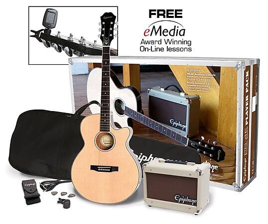 

Акустический пакет Epiphone PR4E Player Cutaway Natural PR4E PAK