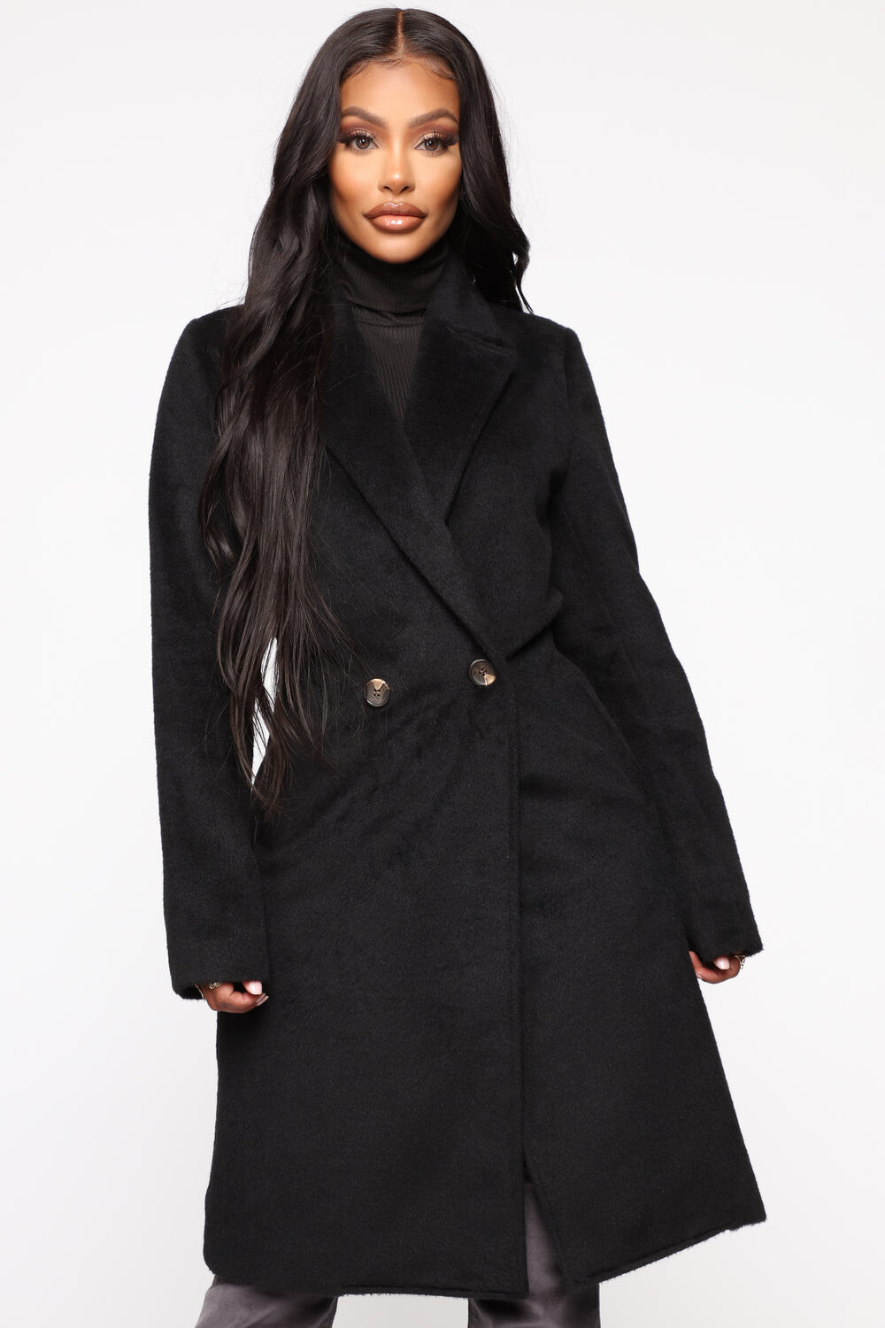 

Пальто Fashion Nova HF19H333, черный