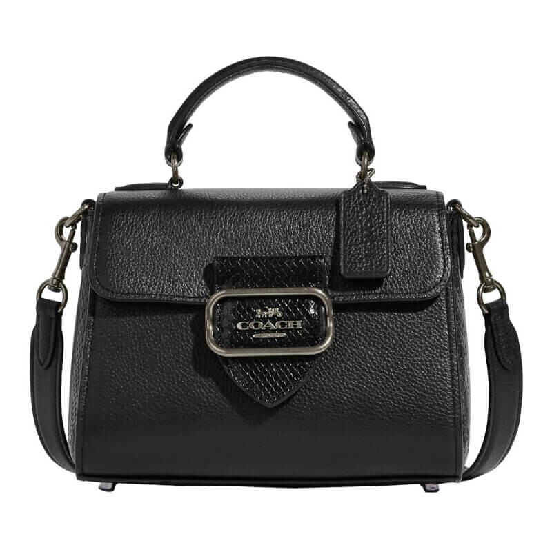

Сумка кросс-боди Coach Outlet Morgan Top Handle Satchel, черный
