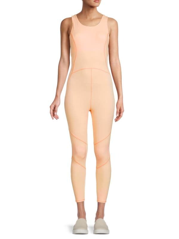 

Комбинезон Free People Movement без рукавов side hustle, peach