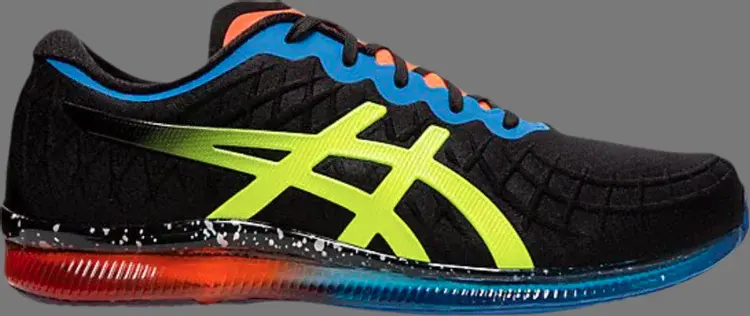 

Кроссовки gel quantum infinity 'black safety yellow' Asics, черный