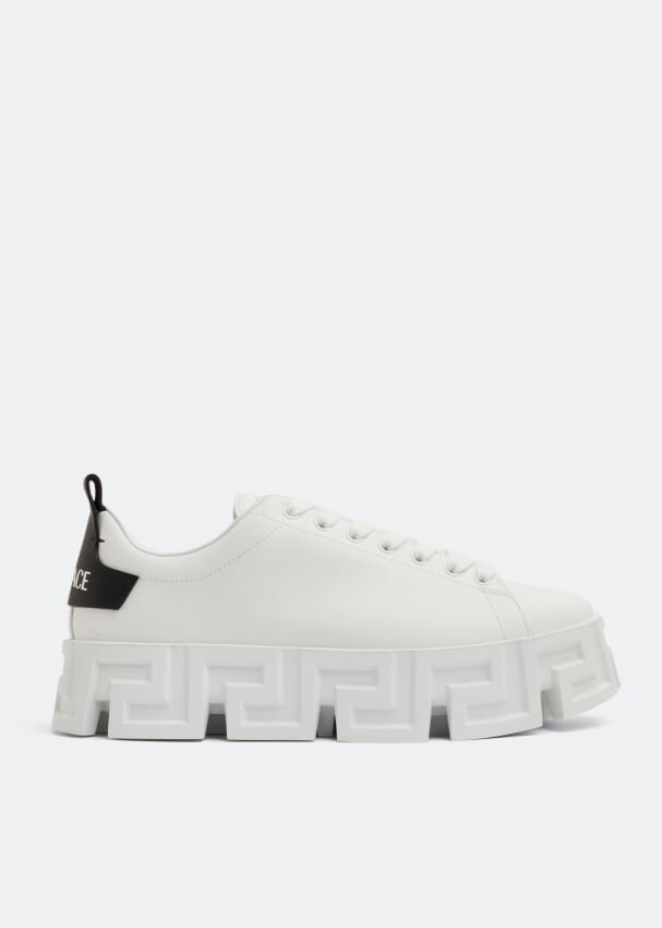 

Кроссовки VERSACE Greca sneakers, белый
