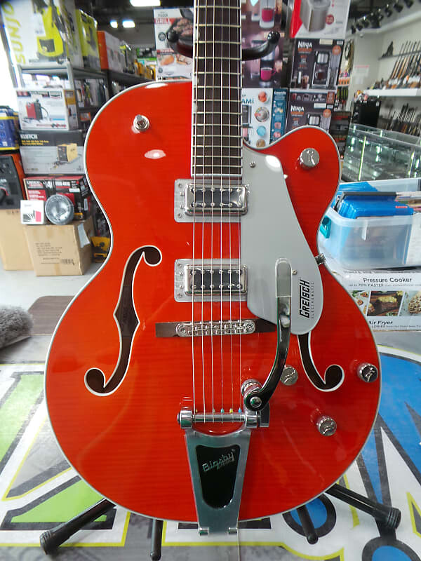 

Gretsch G5427T 2022 Огненный клен Оранжевое пятно