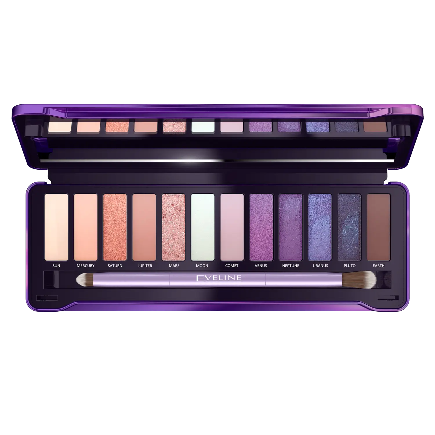 

Eveline Cosmetics Mystic Galaxy палетка теней для век, 12 г