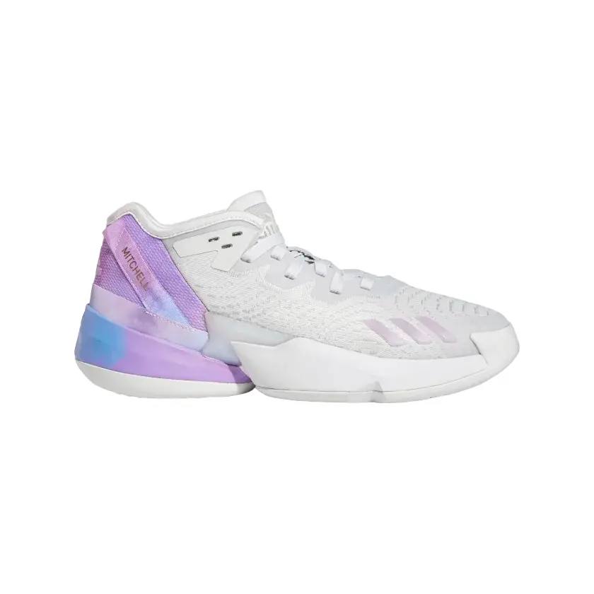 

Кроссовки Adidas D.O.N. Issue #4 Basketball, серый/сиреневый