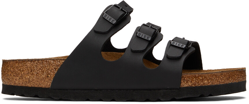

Черные сандалии Florida с мягкой стелькой Birkenstock