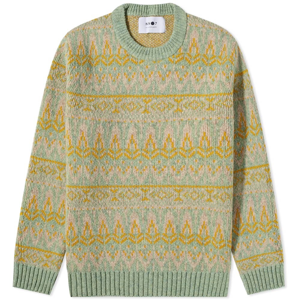 

Джемпер NN07 Hugo Patterned Crew Knit, Серый