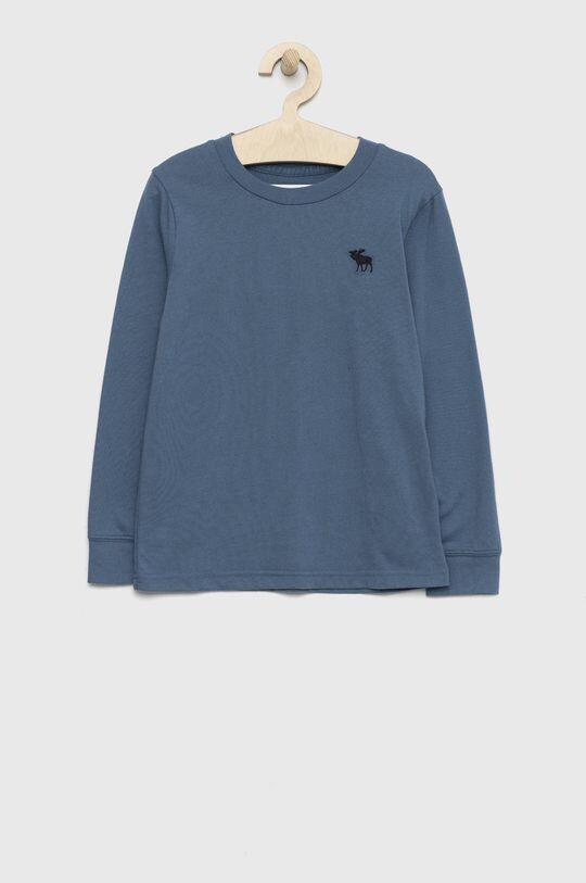 

Детская футболка с длинными рукавами Abercrombie & Fitch, синий